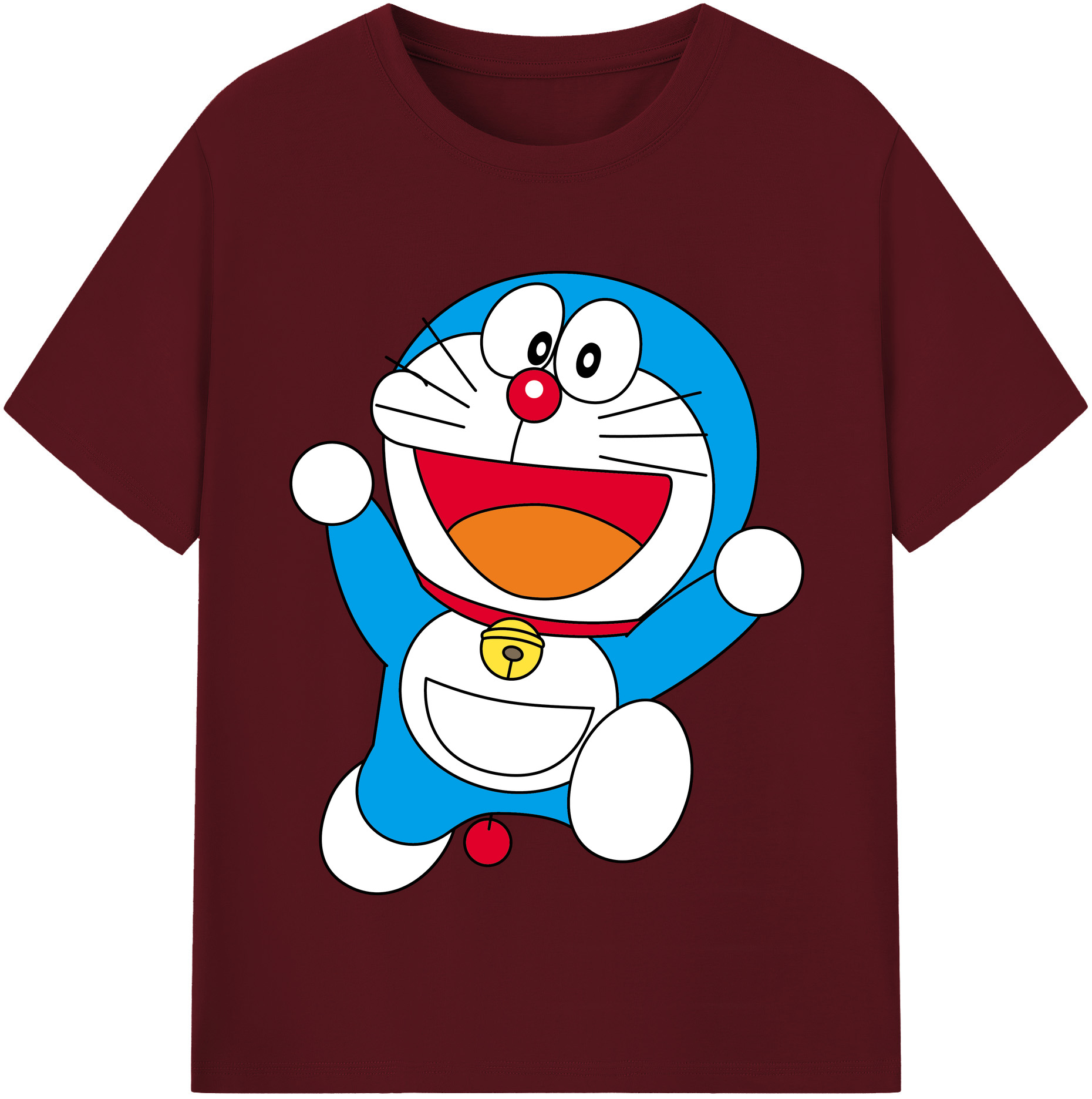 （画像用） ドラえもん Doraemon 綿100％半袖Tシャツ（フロントプリント）